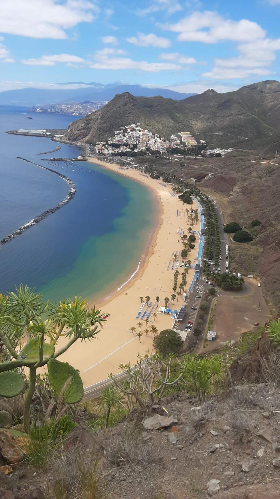 Апартаменты Atico Con Terraza, Vistas Panoramicas Y Parking Санта-Крус-де-Тенерифе Экстерьер фото