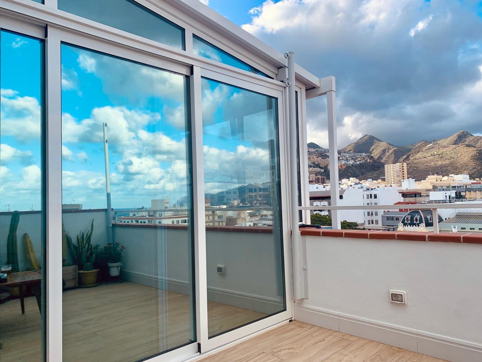 Апартаменты Atico Con Terraza, Vistas Panoramicas Y Parking Санта-Крус-де-Тенерифе Экстерьер фото