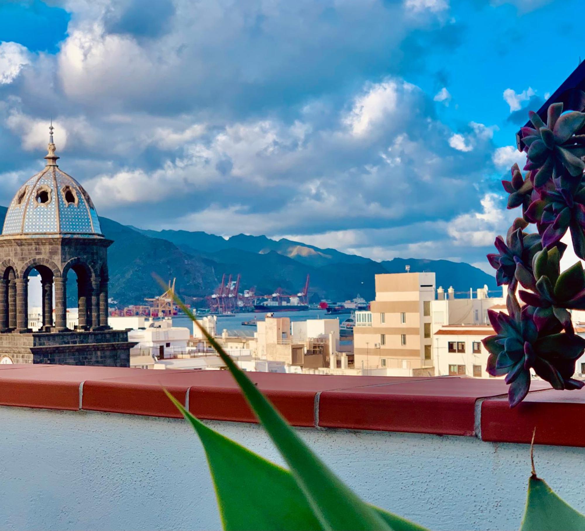 Апартаменты Atico Con Terraza, Vistas Panoramicas Y Parking Санта-Крус-де-Тенерифе Экстерьер фото