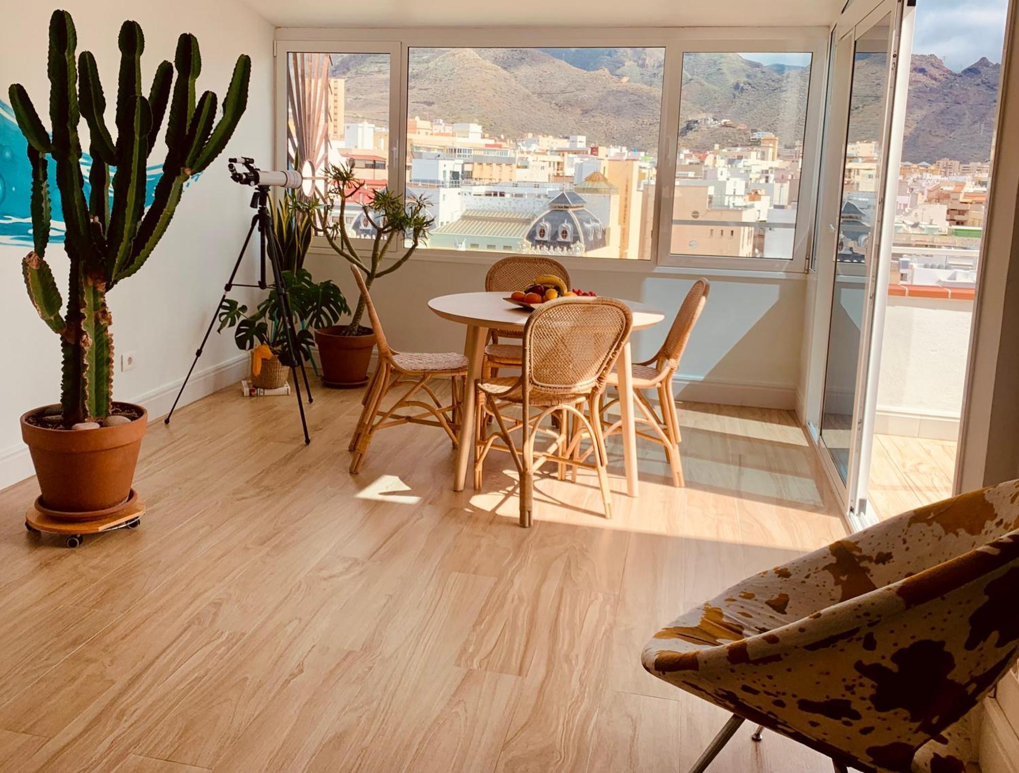 Апартаменты Atico Con Terraza, Vistas Panoramicas Y Parking Санта-Крус-де-Тенерифе Экстерьер фото
